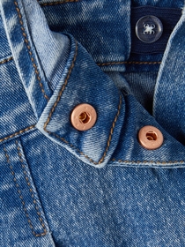 NAME IT Denim Smækbukser Becky Medium Blue